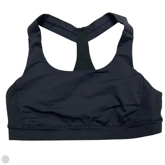 Athletic Bra By Lululemon In Black, Size: S
