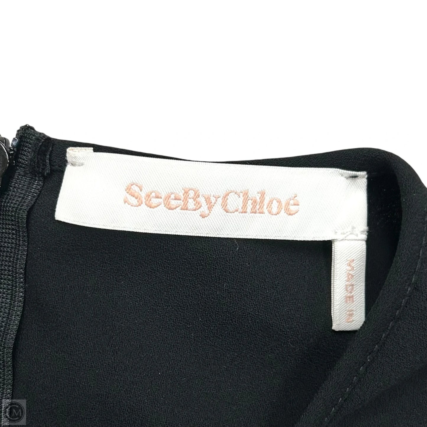 Dress Designer By See By Chloe In Black, Size: M