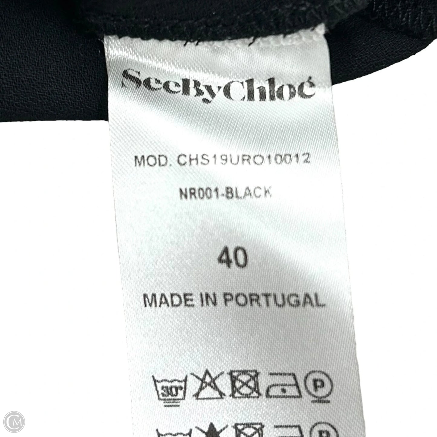 Dress Designer By See By Chloe In Black, Size: M