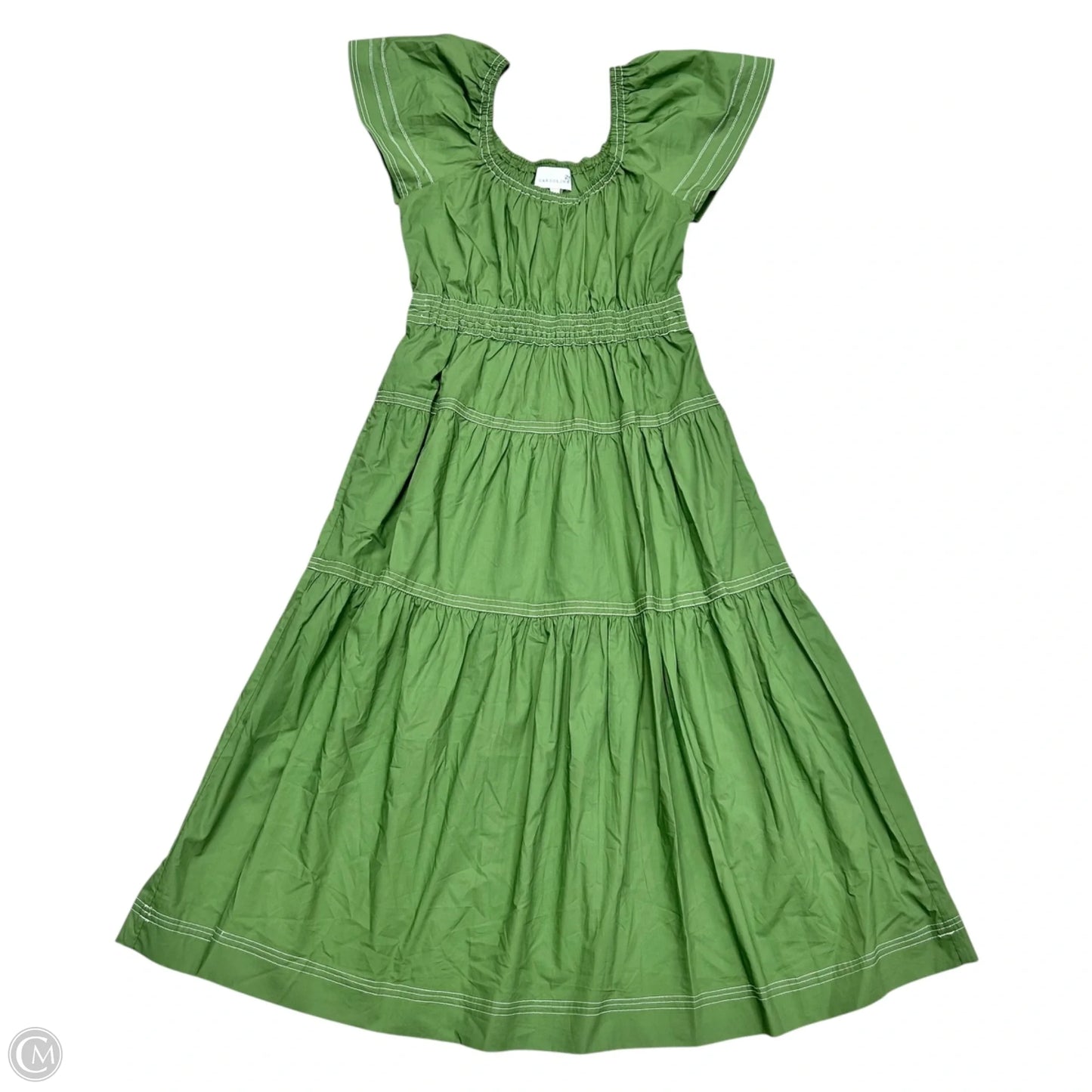 Dress Casual Maxi By Cartolina In Green, Size: S