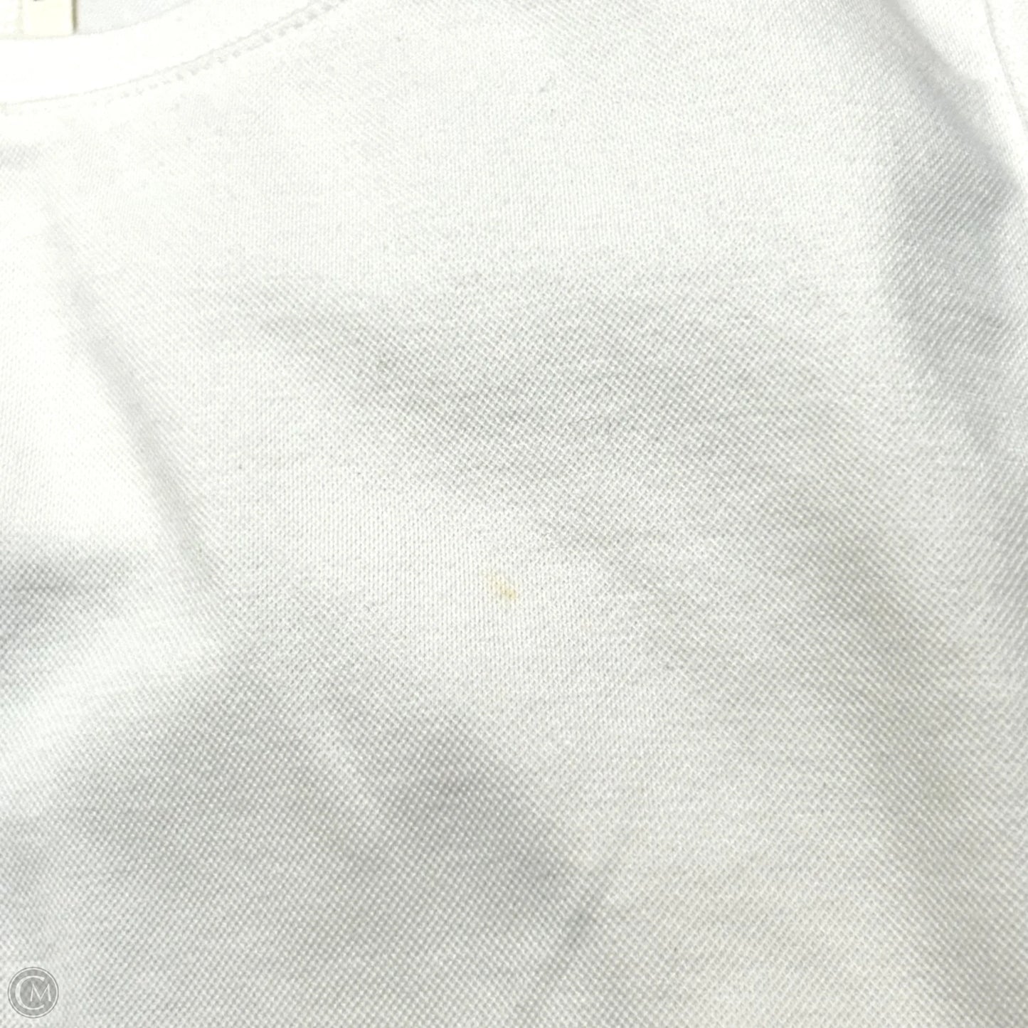 Top Sleeveless By Anthropologie In White, Size: S