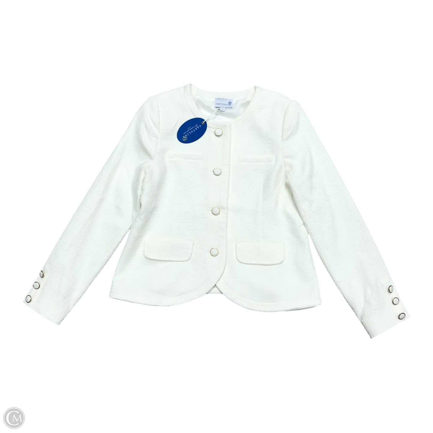 Blazer By Cartolina In White, Size: S
