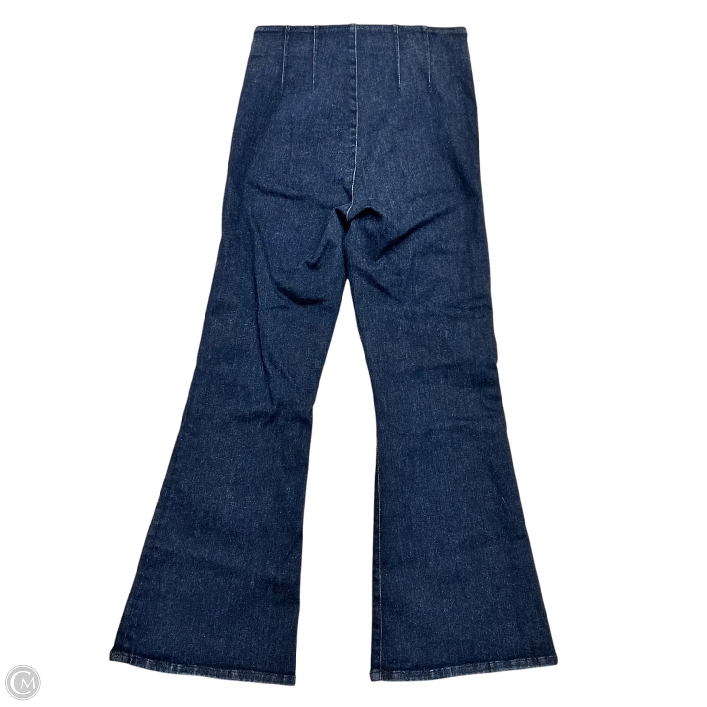 Jeans Flared By Veronica Beard In Blue Denim, Size: S