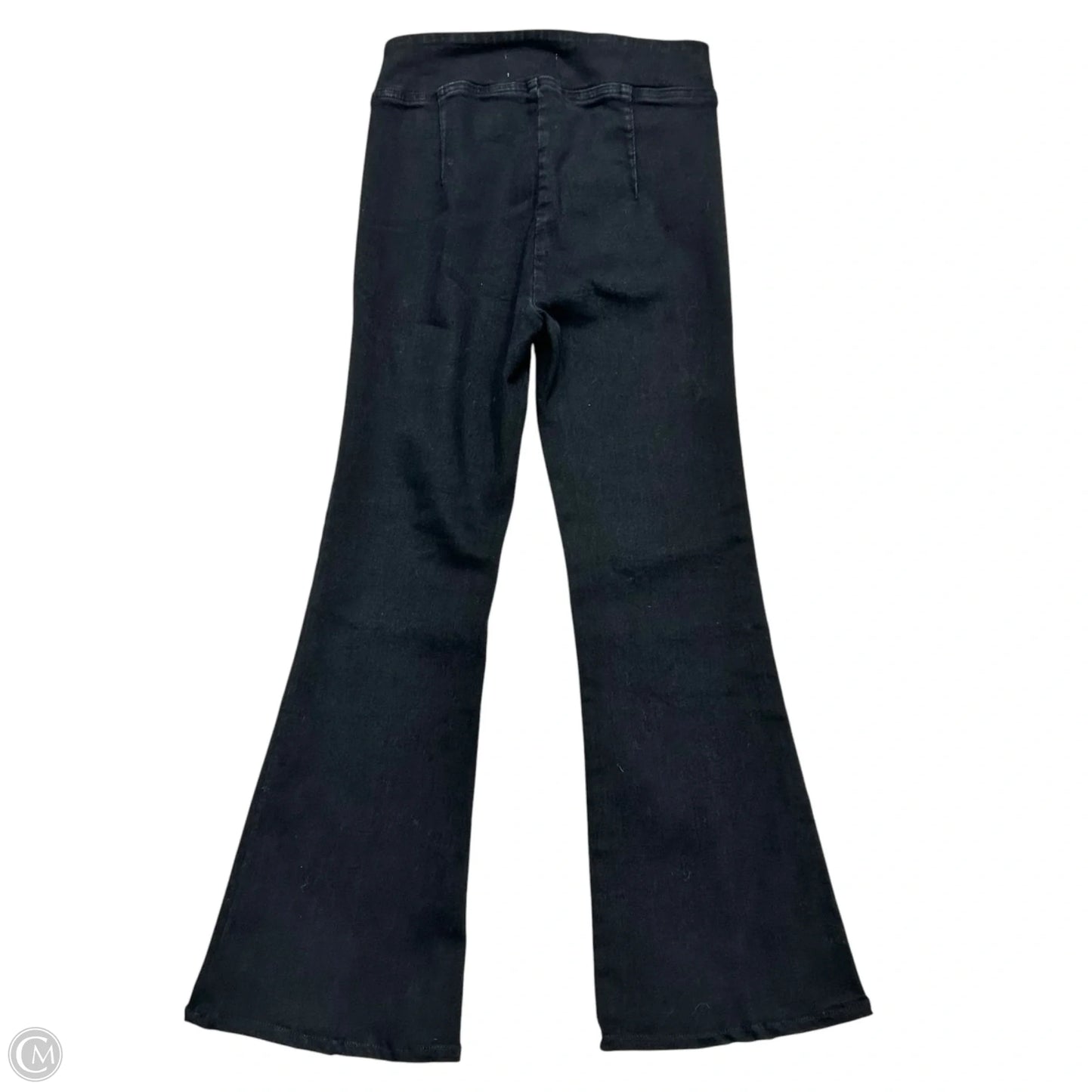 Jeans Boot Cut By Frame In Black Denim, Size: S