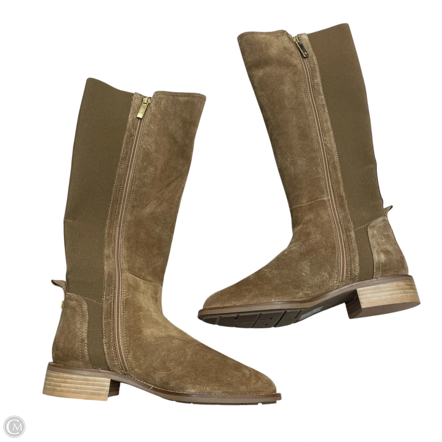 Boots Mid-calf Flats By Aquatalia In Brown, Size: 5