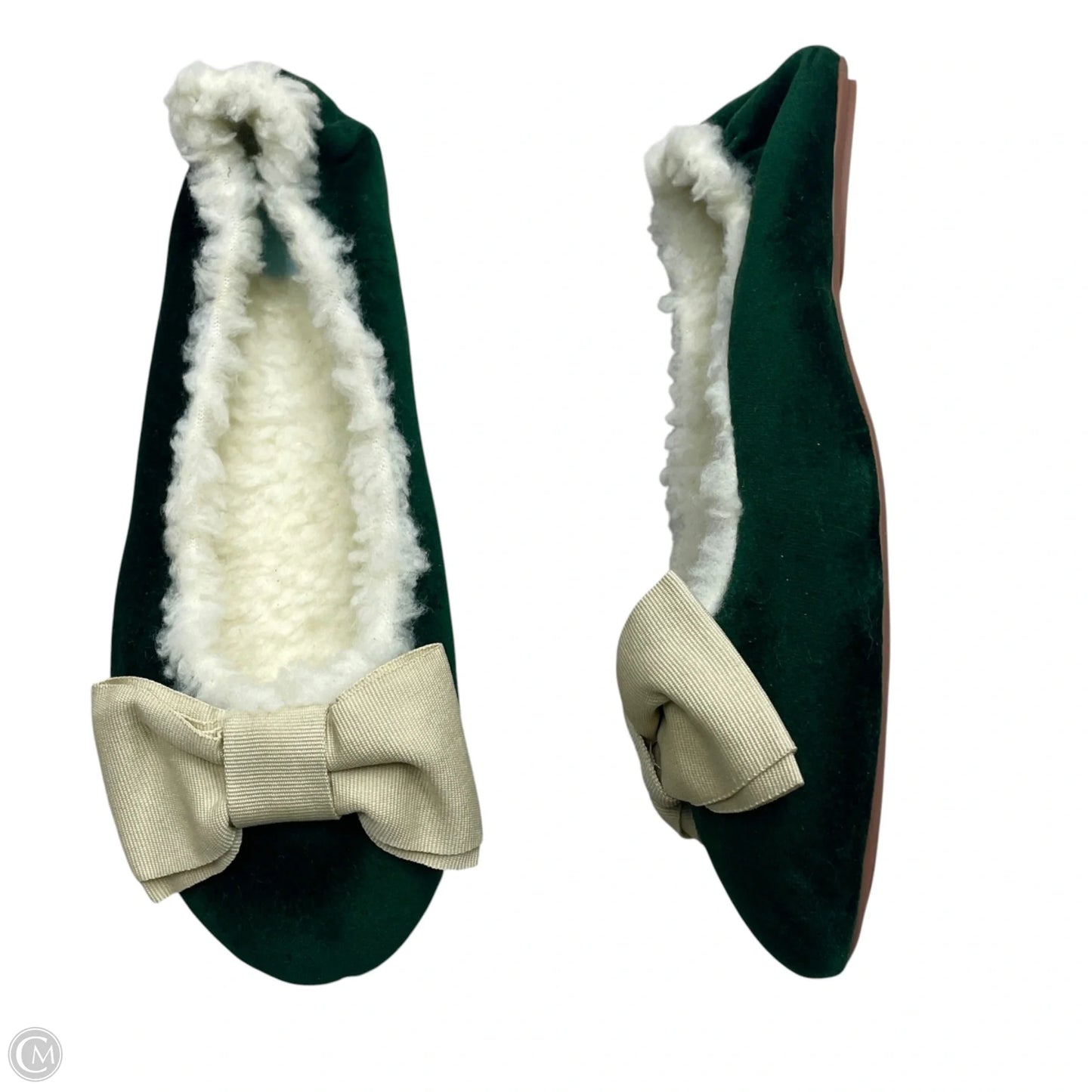 Shoes Flats By Frances Valentine In Green, Size: 10