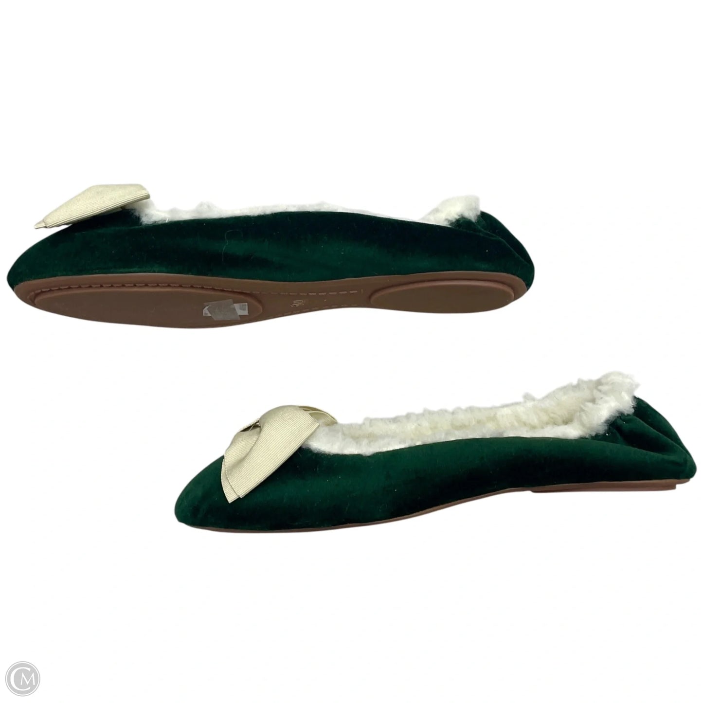 Shoes Flats By Frances Valentine In Green, Size: 10