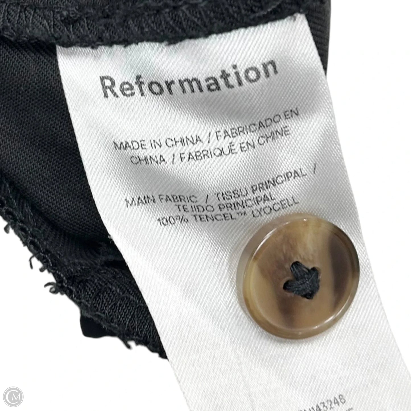 Pants Wide Leg By Reformation In Black, Size: 6