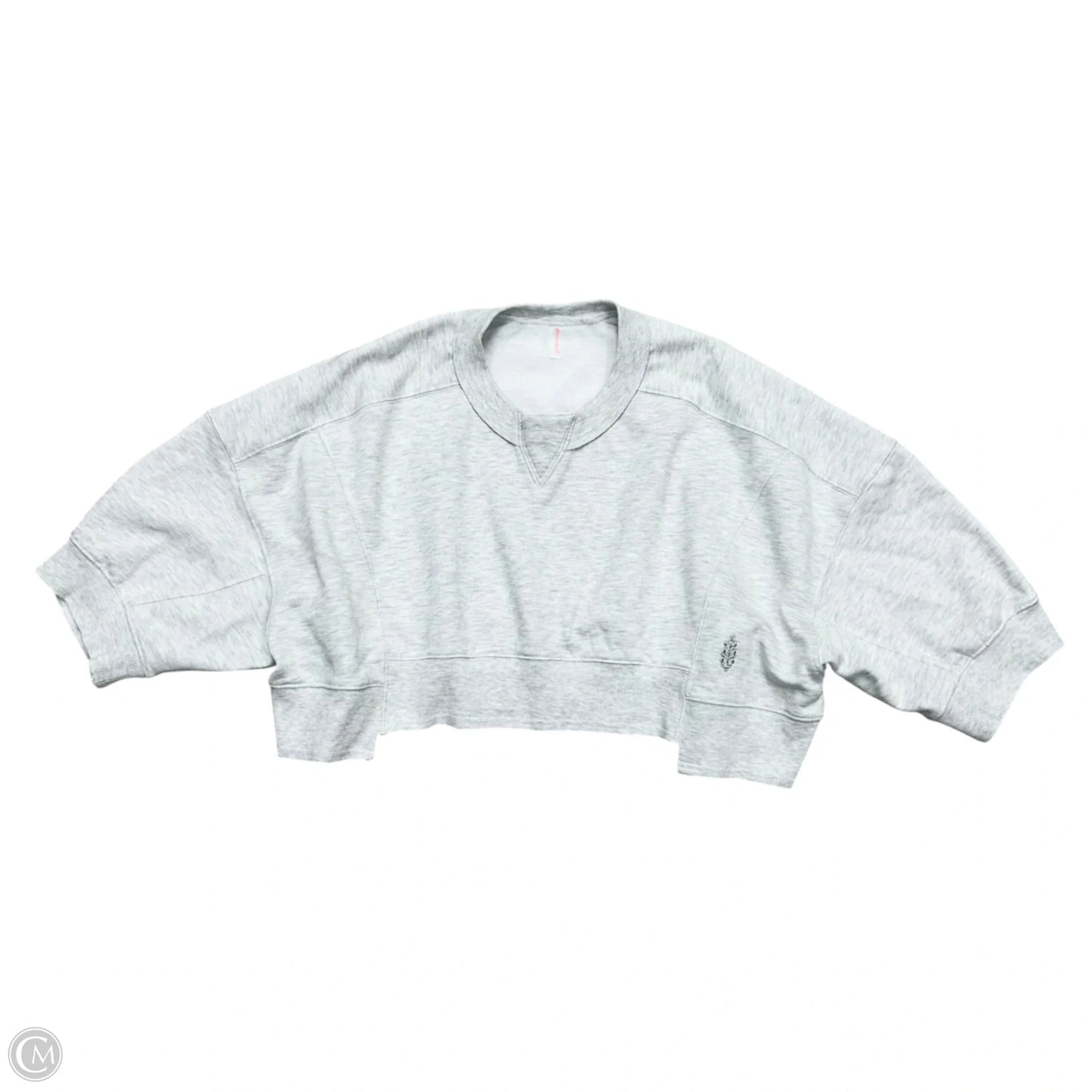 Top Short Sleeve By Free People In Grey, Size: M