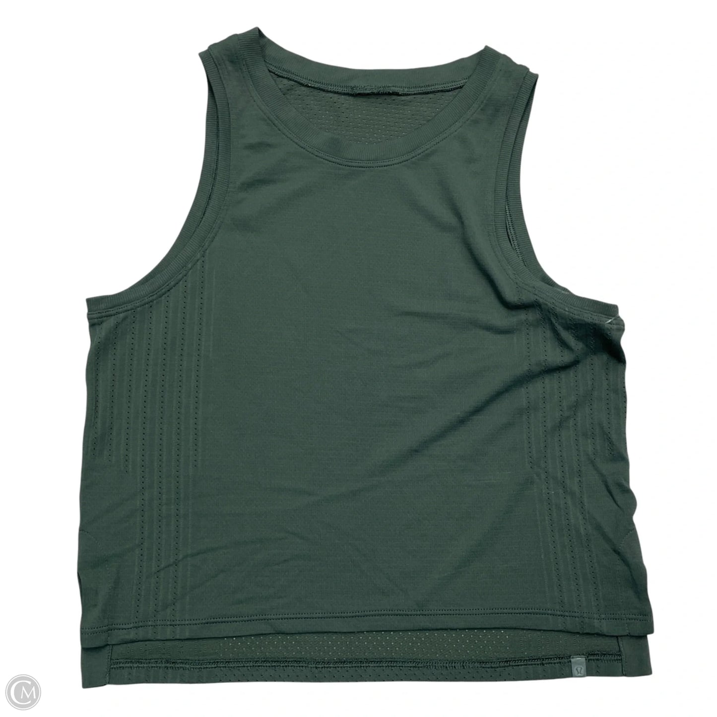 Athletic Tank Top By Lululemon In Green, Size: Xs