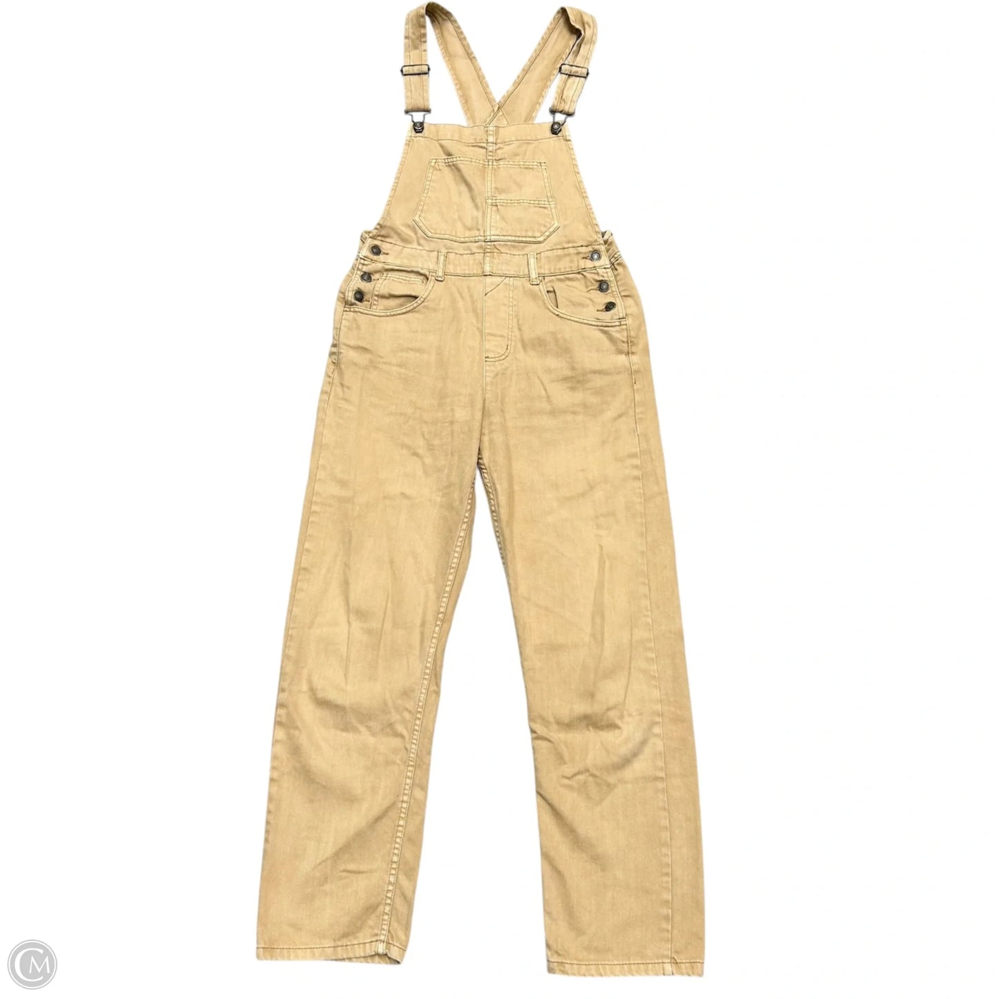 Overalls By We The Free In Tan Denim, Size: Xs