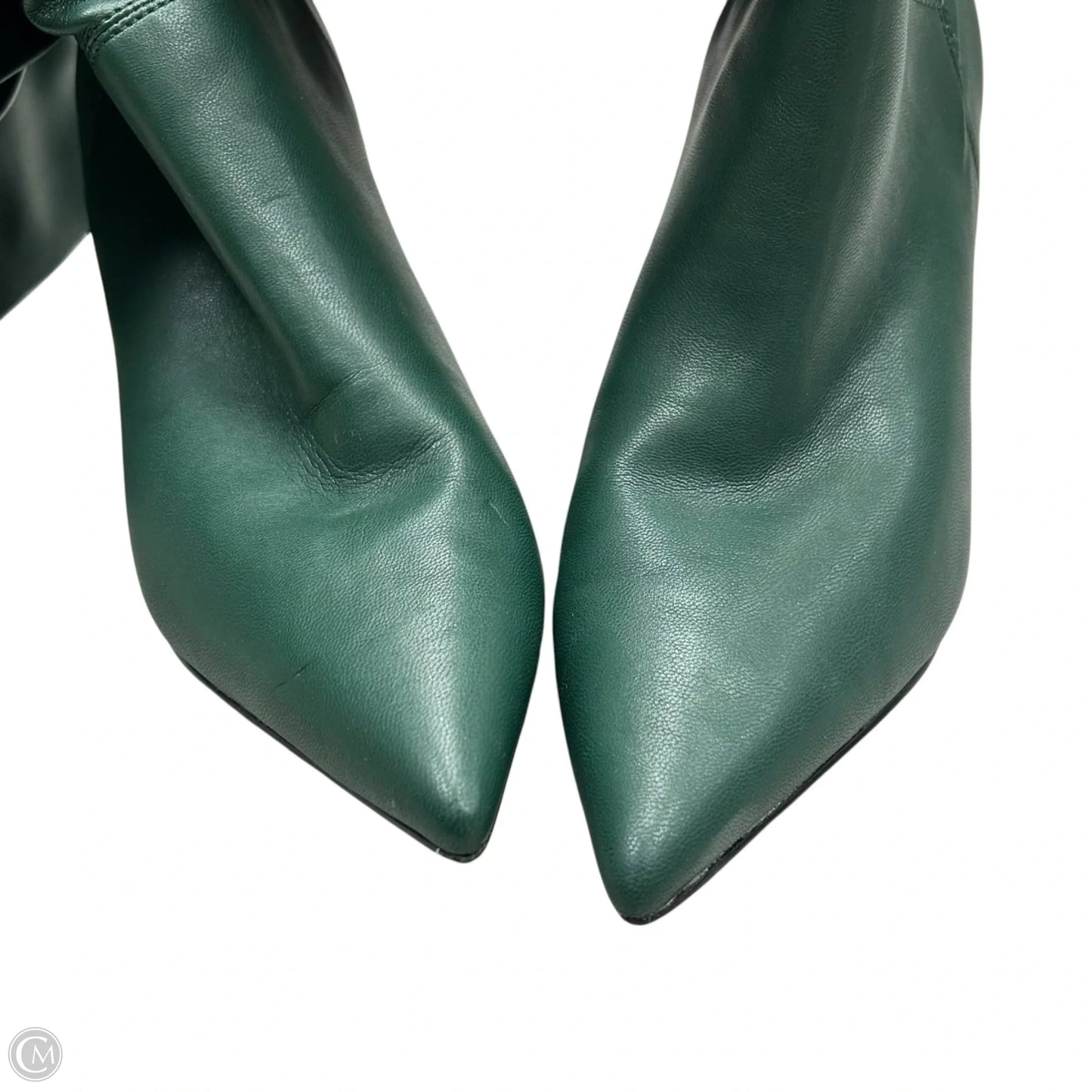 Boots Ankle Heels By Marc Fisher In Green, Size: 6.5