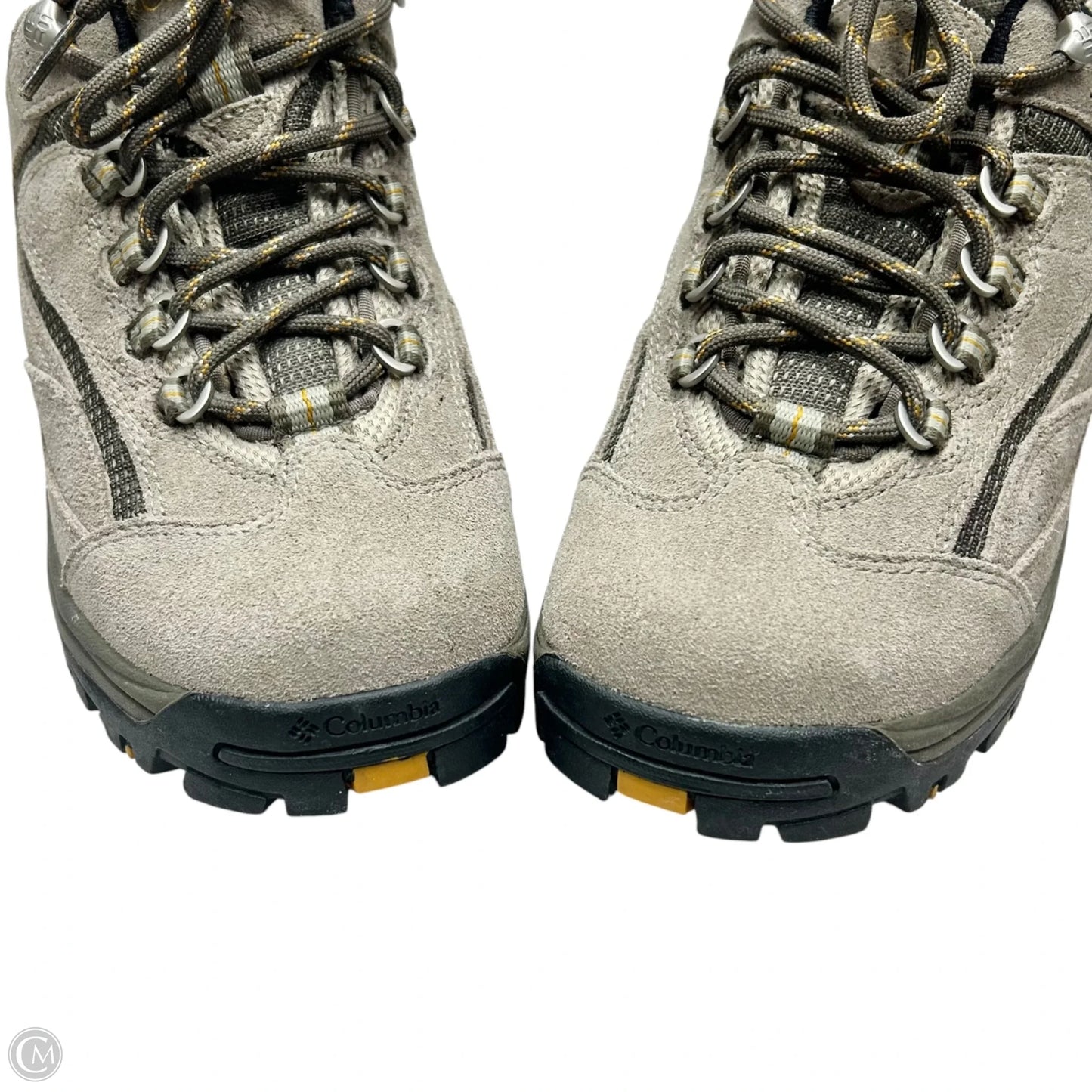 Shoes Hiking By Columbia In Beige, Size: 7