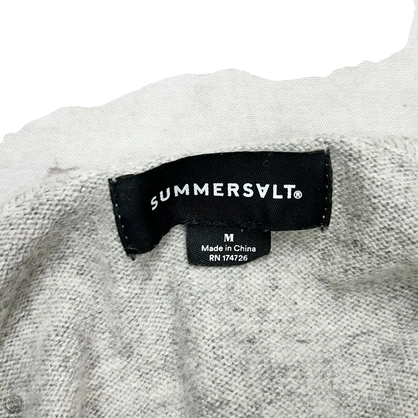 Sweater Cashmere By Summersalt In Grey, Size: M