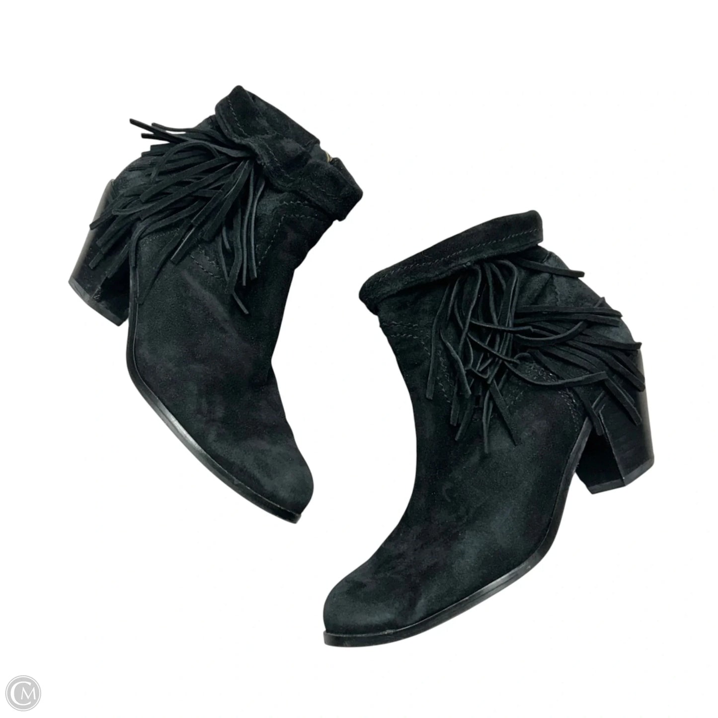 Boots Ankle Heels By Sam Edelman In Black, Size: 8