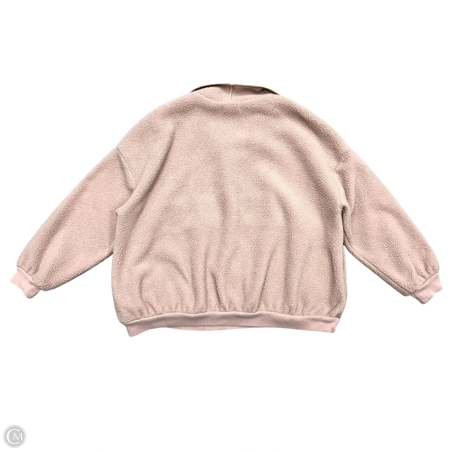 Jacket Fleece By Madewell In Pink, Size: M
