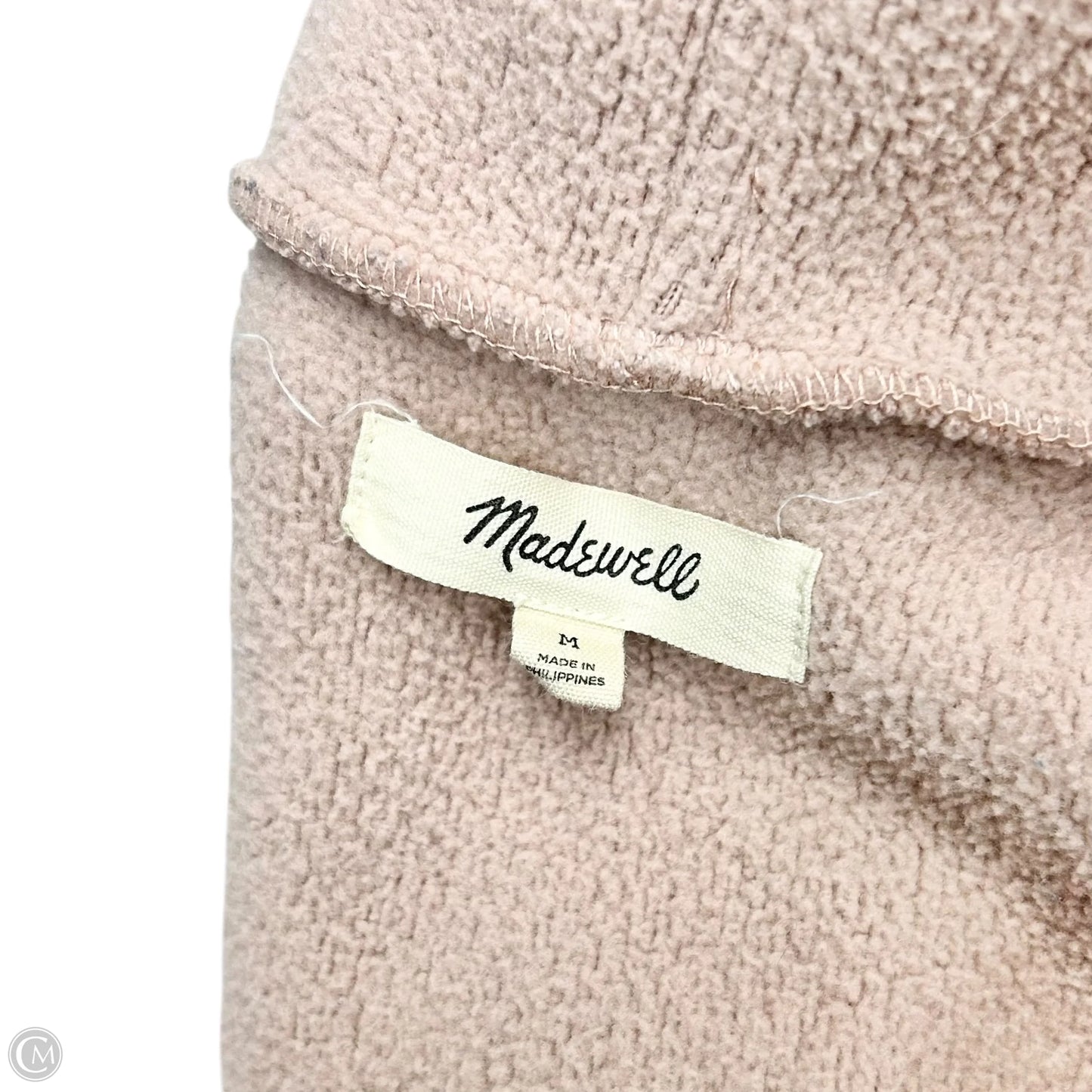Jacket Fleece By Madewell In Pink, Size: M