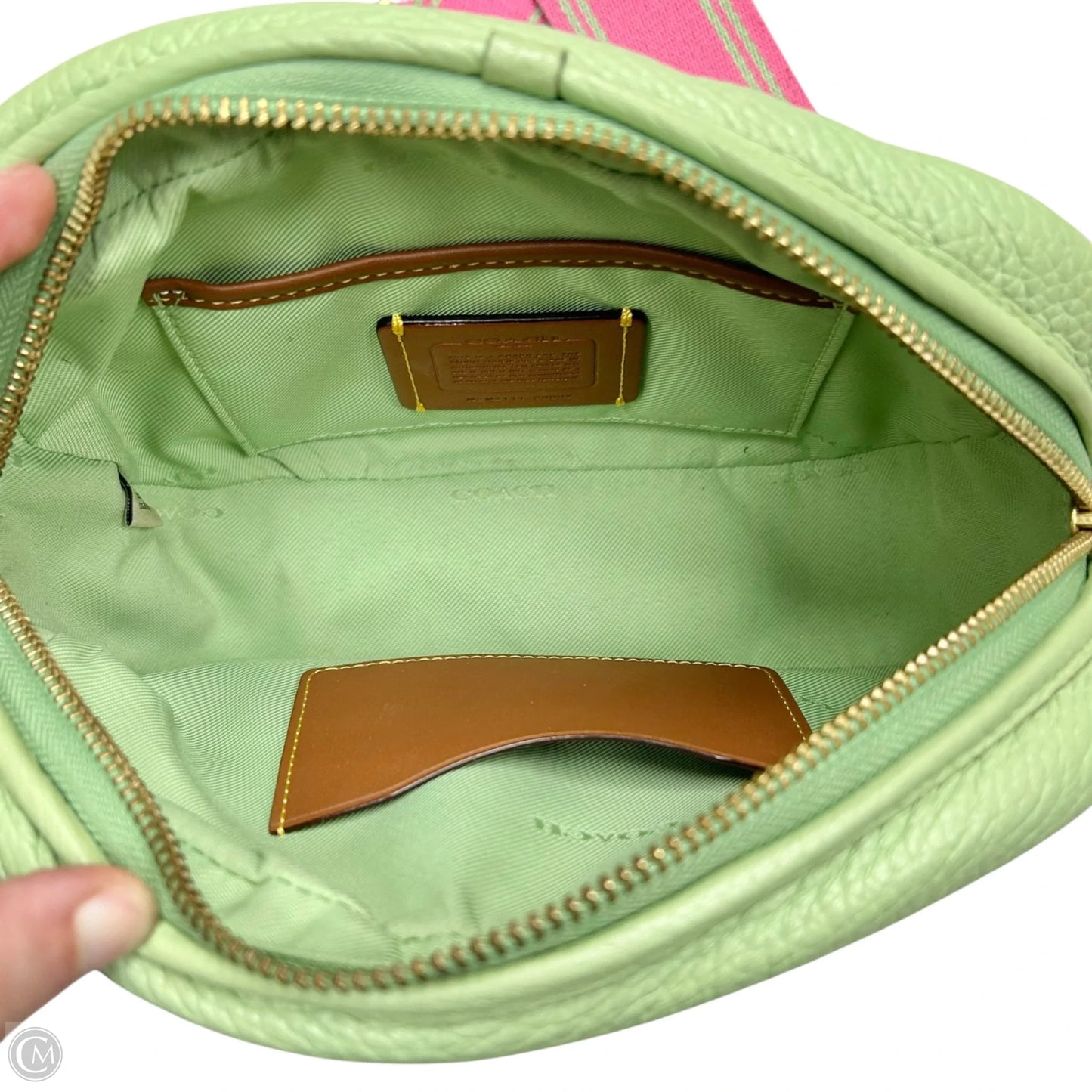 Crossbody Designer By Coach, Size: Small