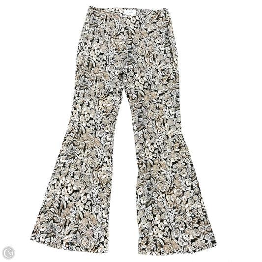 Pants Dress By Anthropologie In Brown & Cream, Size: 6