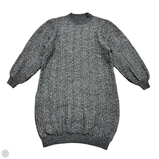 Dress Sweater By Ophelia Roe In Grey, Size: 1x