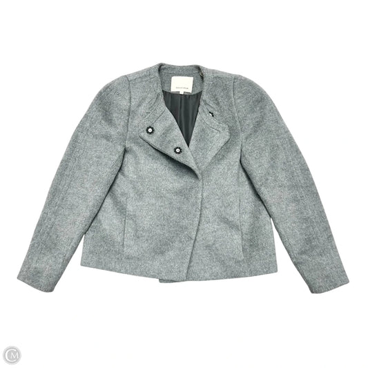 Coat Wool By Rebecca Taylor In Grey, Size: Xs