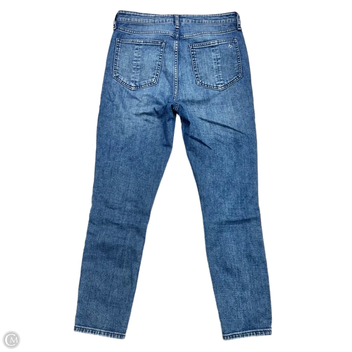 Jeans Skinny By Rag & Bones Jeans In Blue Denim, Size: 4