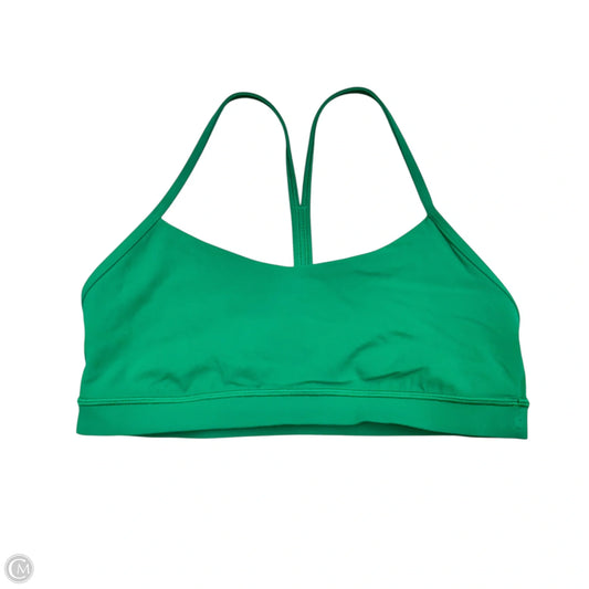 Athletic Bra By Lululemon In Green, Size: L