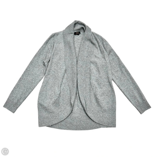 Sweater Cardigan Cashmere By Quince In Grey, Size: L