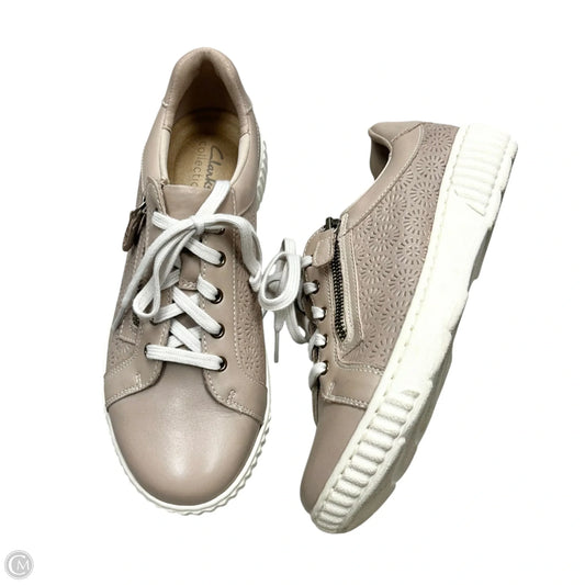 Shoes Sneakers By Clarks In Mauve, Size: 6.5