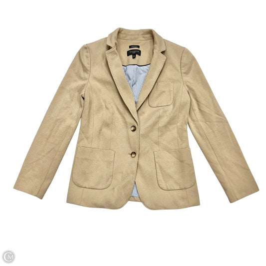 Blazer By Talbots In Tan, Size: Sp