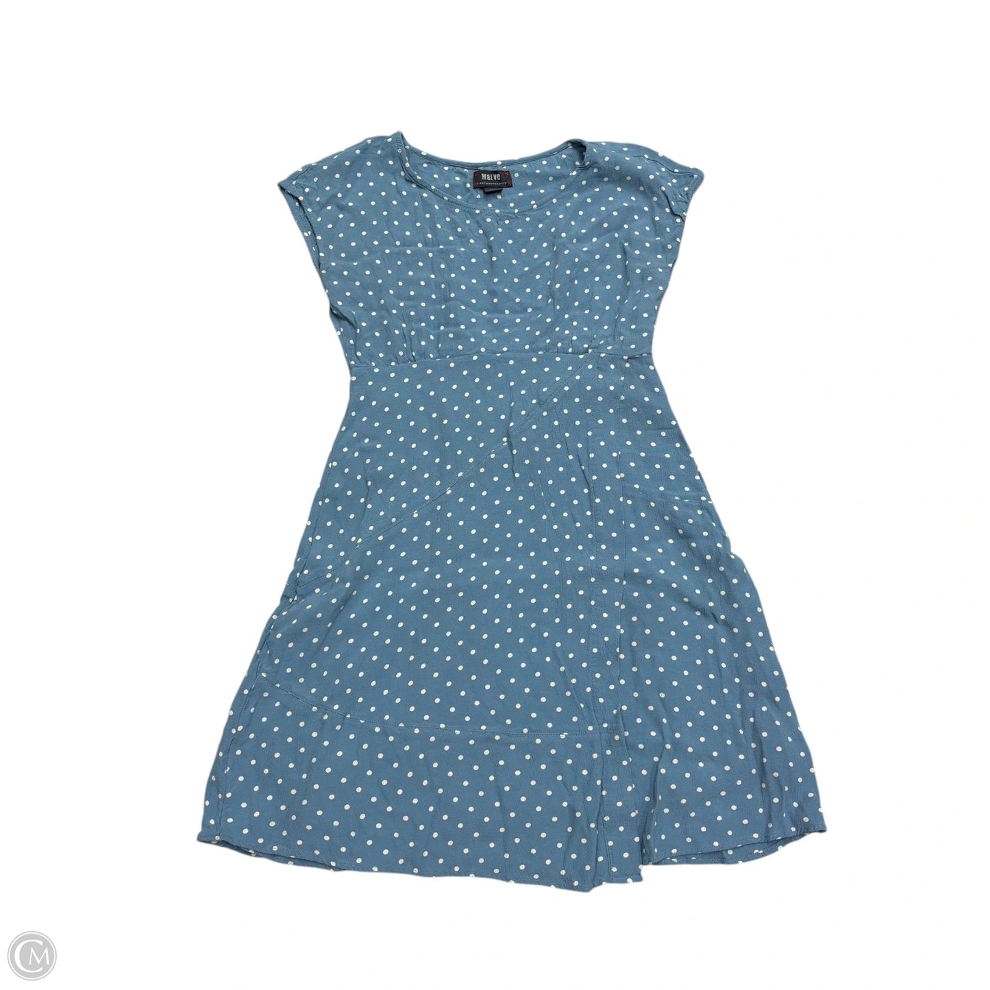 Dress Casual Short By Maeve In Polkadot Pattern, Size: M