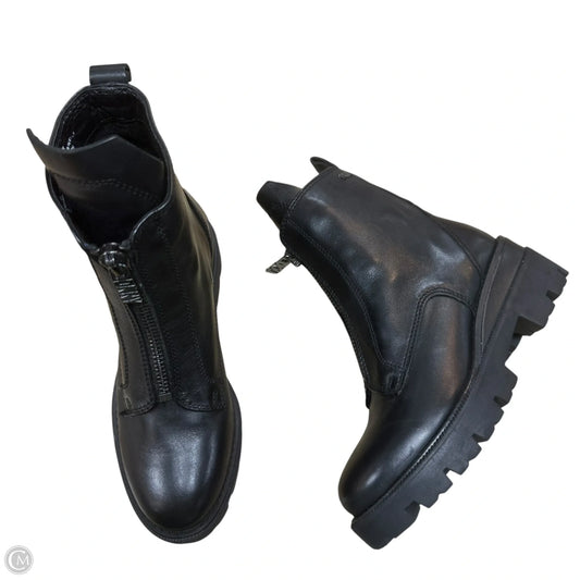 Boots Ankle Flats By Dkny In Black, Size: 6