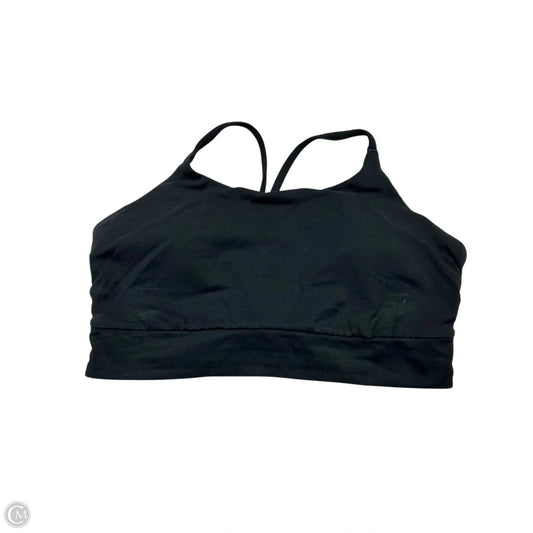 Athletic Bra By Lululemon In Black, Size: L