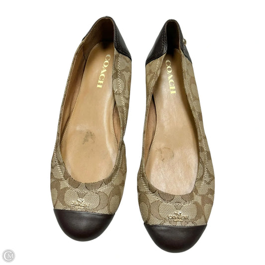 Shoes Designer By Coach In Brown, Size: 9.5
