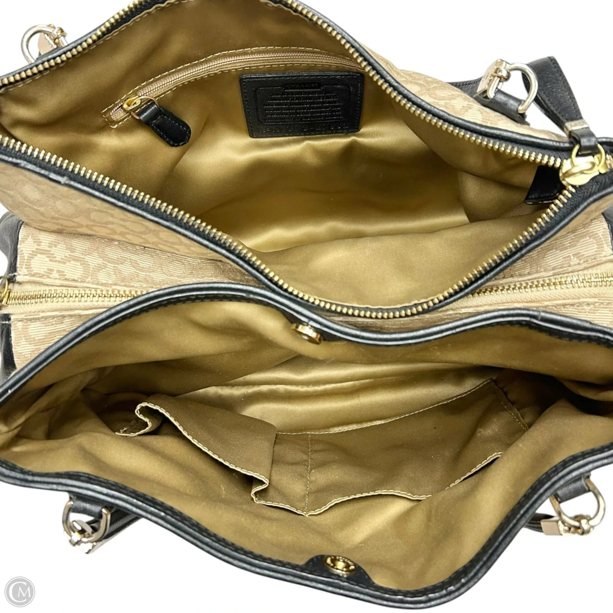 Handbag Designer By Coach, Size: Large