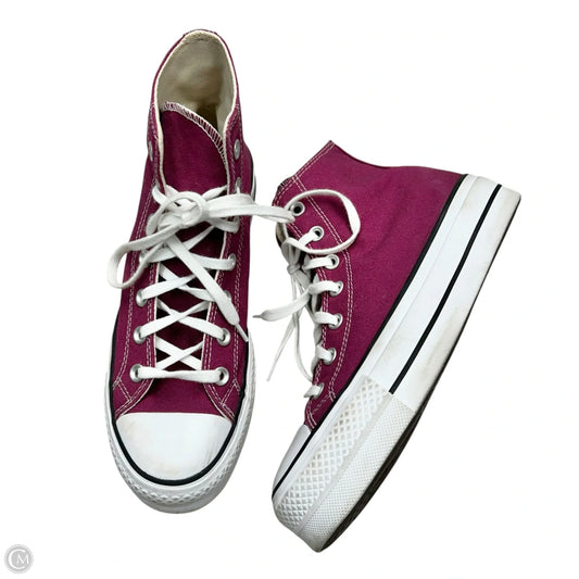 Shoes Sneakers By Converse In Purple, Size: 8