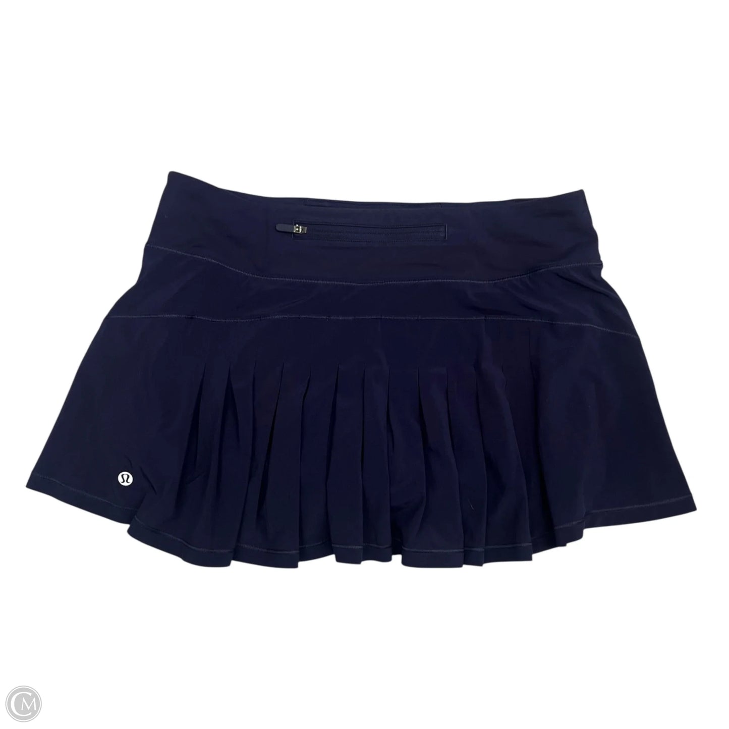 Athletic Skort By Lululemon In Navy, Size: M