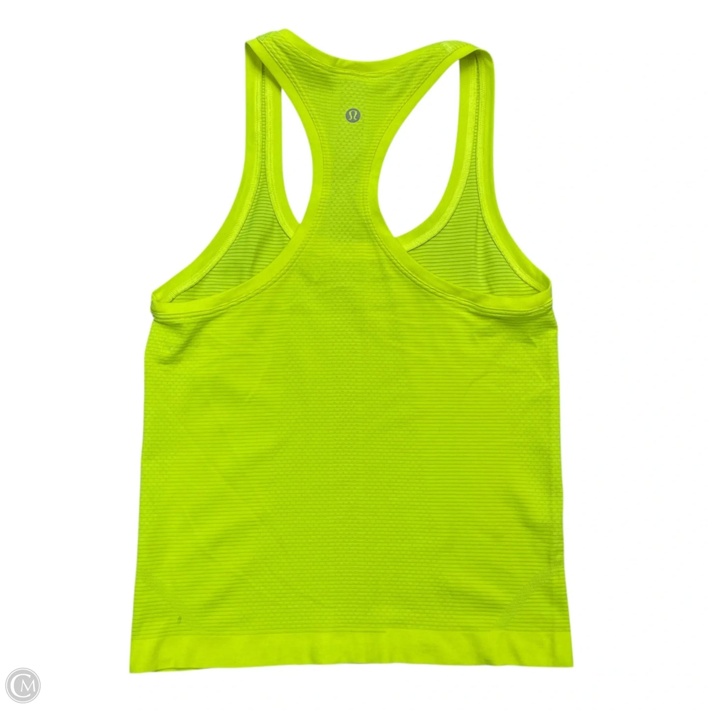 Athletic Tank Top By Lululemon In Yellow, Size: S