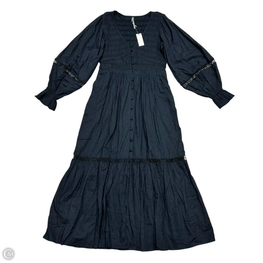 Dress Casual Maxi By Anthropologie In Black, Size: S