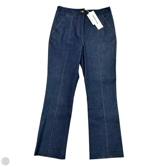 Jeans Straight By Veronica Beard In Blue Denim, Size: 8