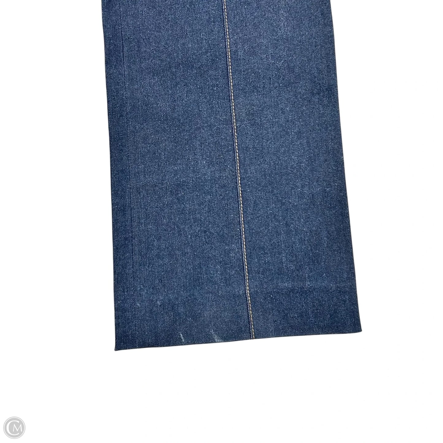 Jeans Straight By Veronica Beard In Blue Denim, Size: 8