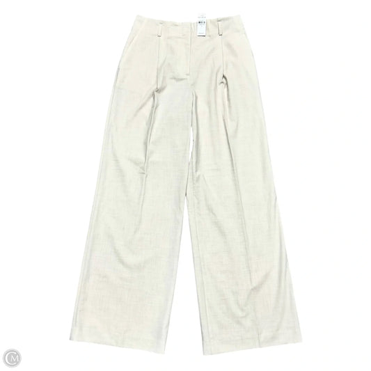 Pants Wide Leg By Ann Taylor In Ivory, Size: 4