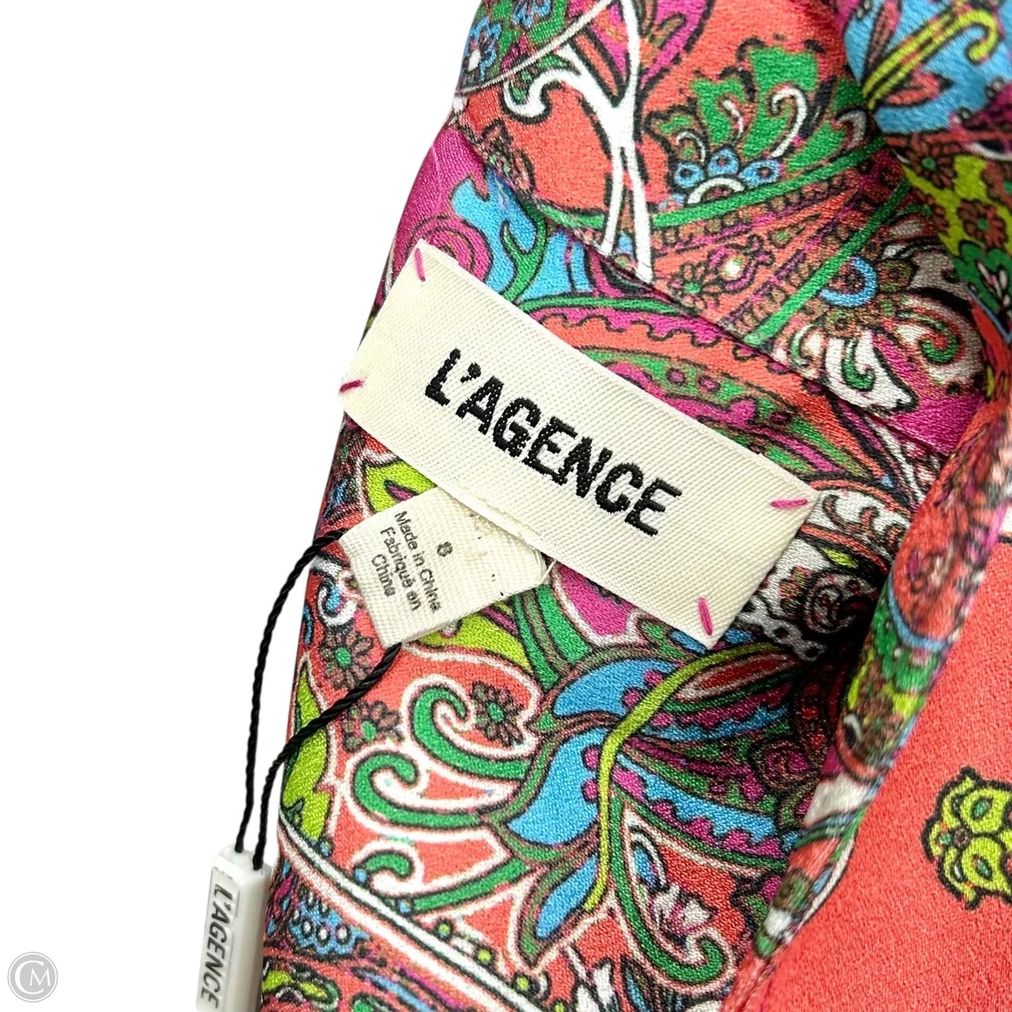 Dress Party Short By L Agence In Paisley Print, Size: M
