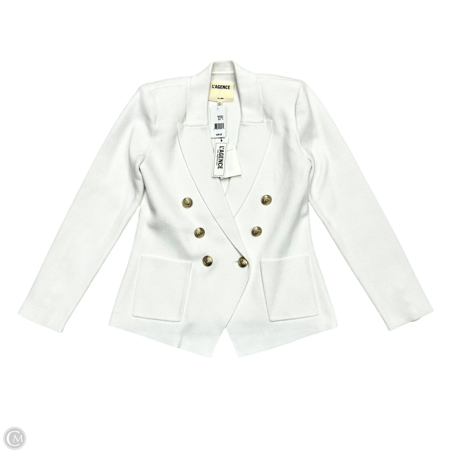 Blazer By L Agence In White, Size: S