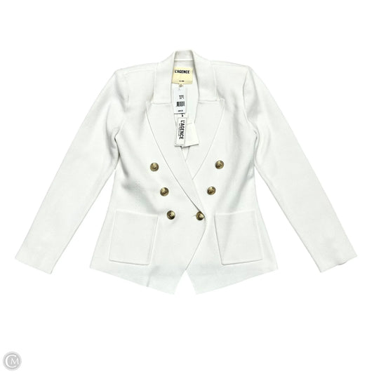 Blazer By L Agence In White, Size: S