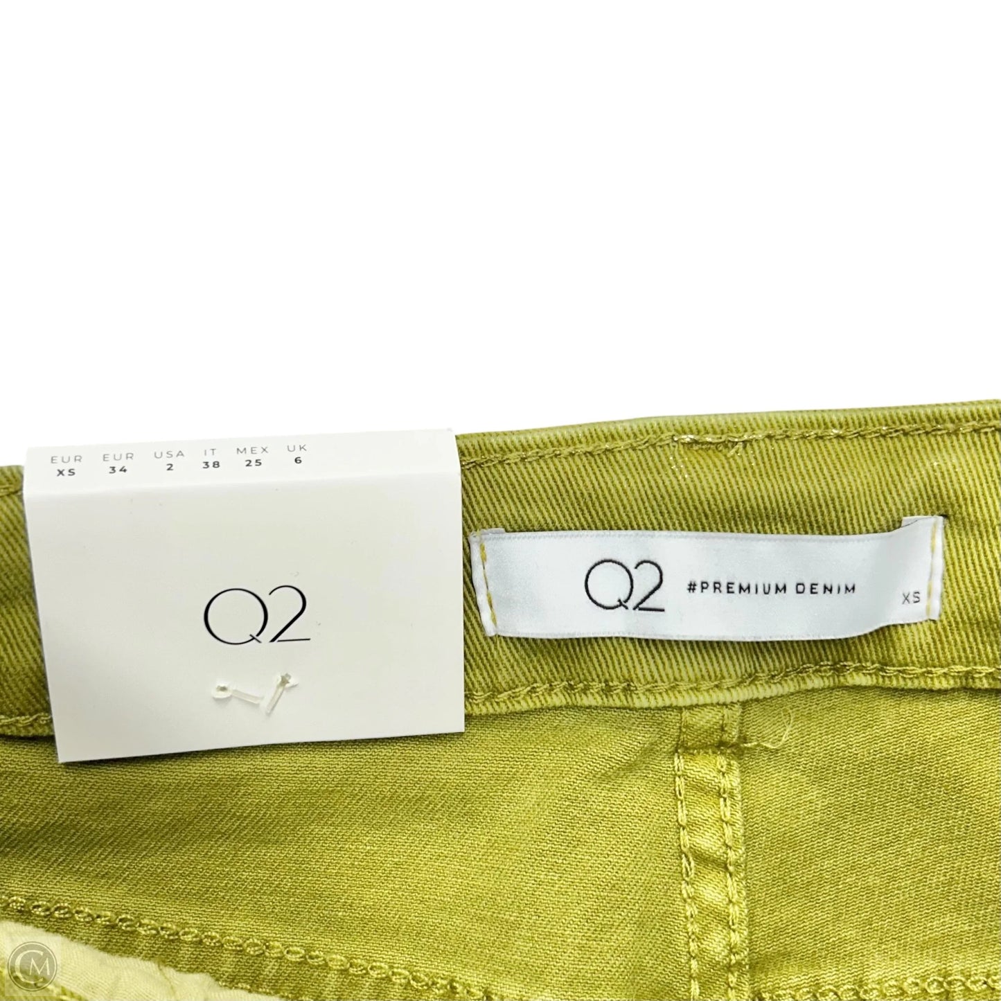 Jeans Straight By Q2 In Green, Size: 2