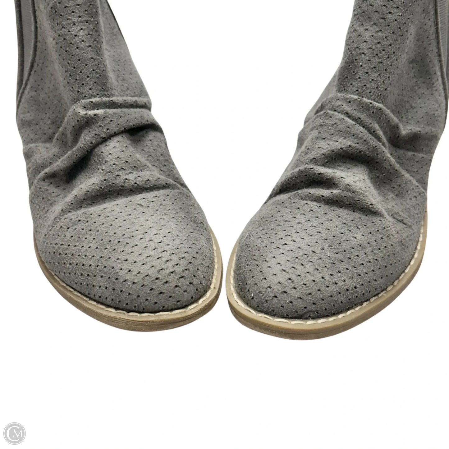 Boots Ankle Flats By Report In Grey, Size: 8.5