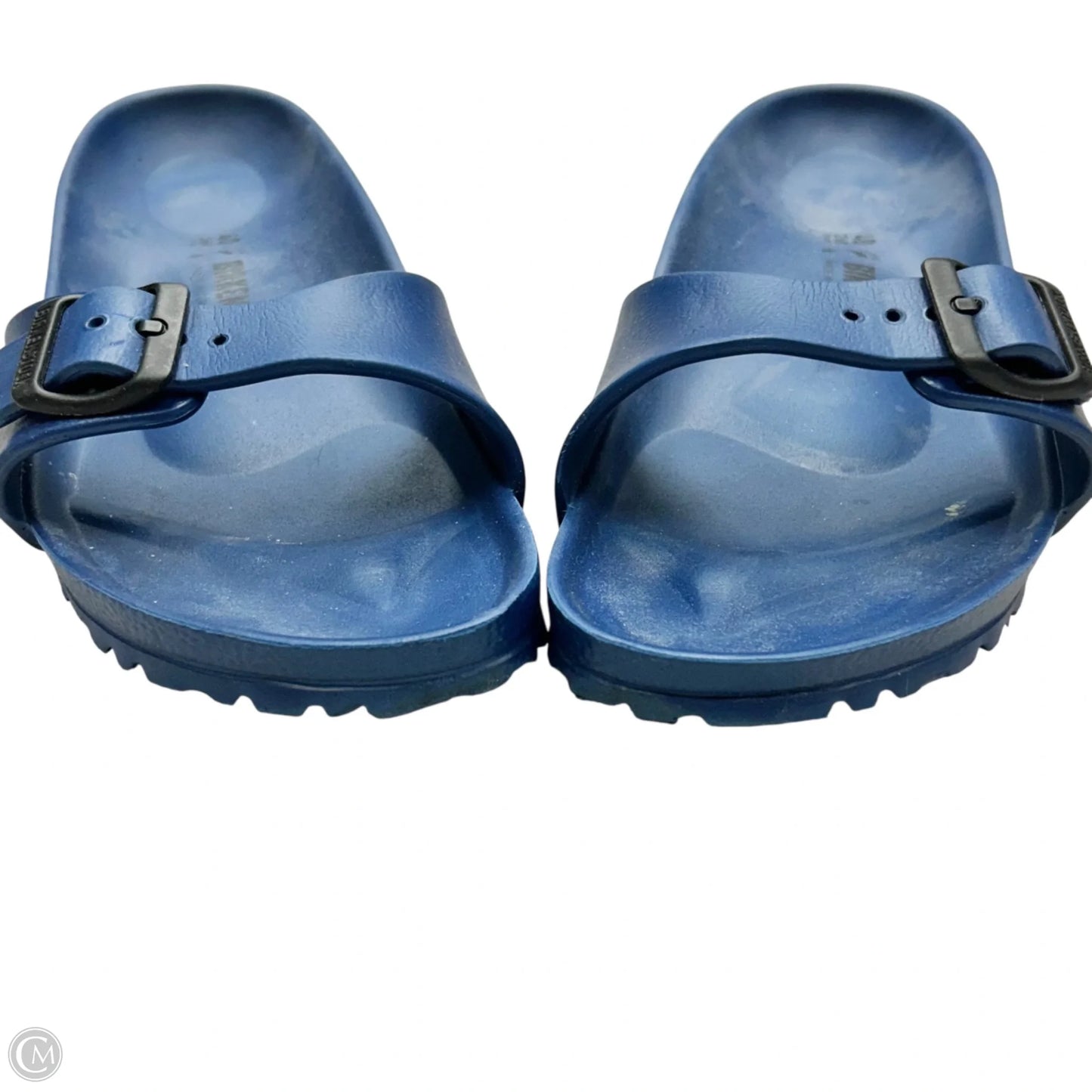 Sandals Flats By Birkenstock In Blue, Size: 9.5