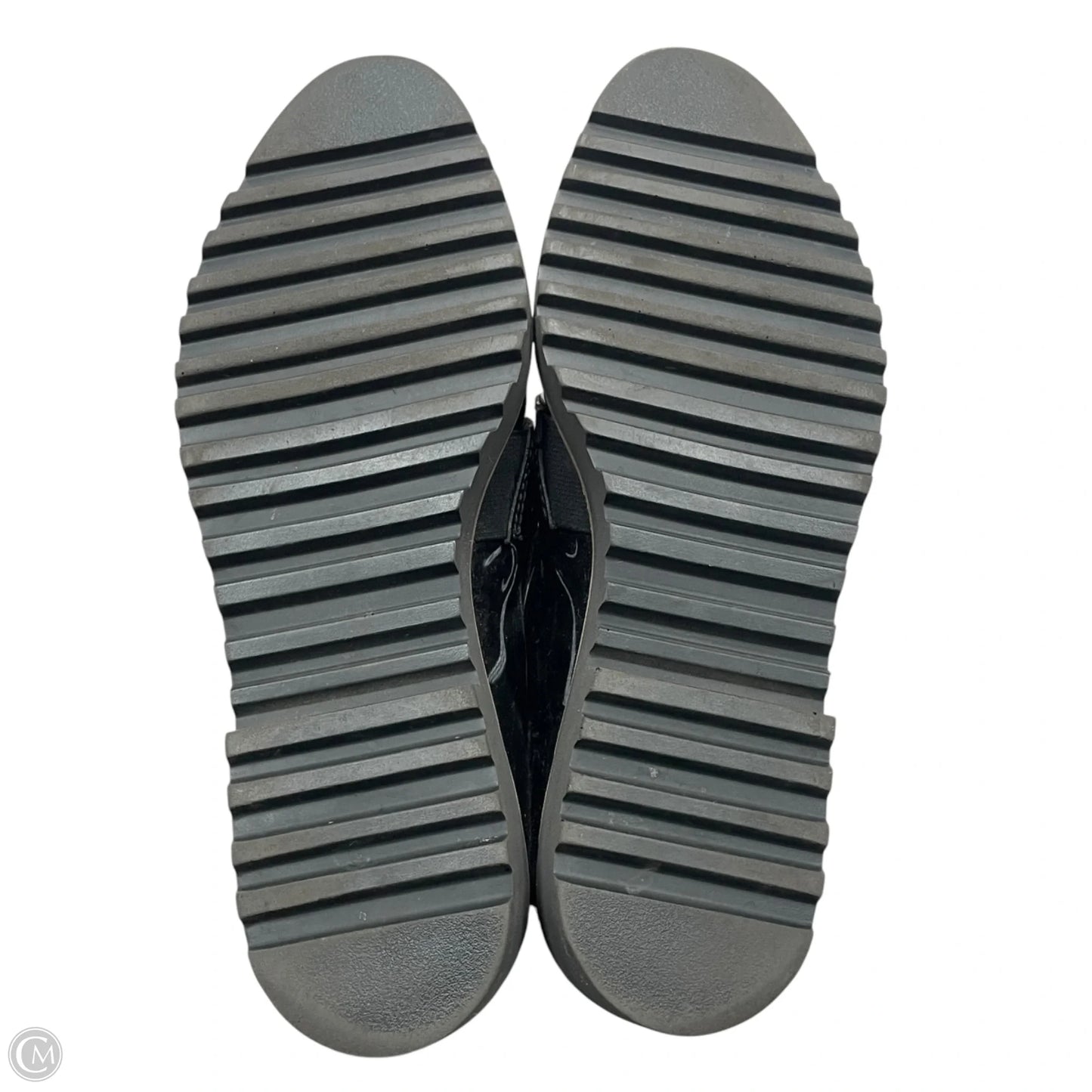 Shoes Flats By Halogen In Black & Grey, Size: 8