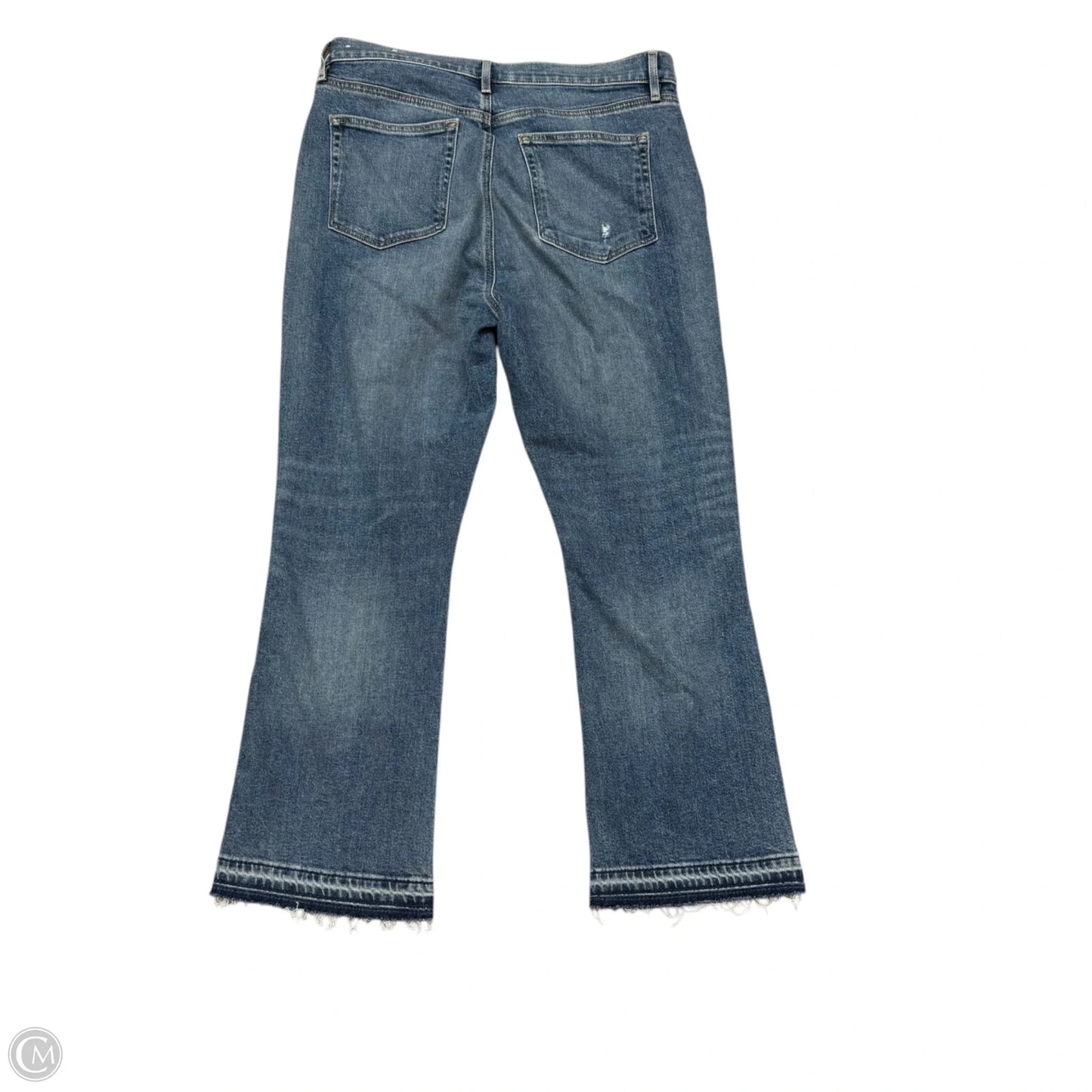 Jeans Boot Cut By Loft In Blue Denim, Size: 12